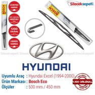 Bosch Eco Hyundai Excel 1994-2000 Silecek Takımı