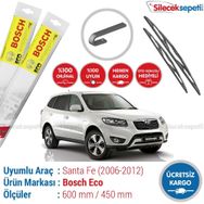 Bosch Eco Hyundai Santafe 2006-2012 Silecek Takımı