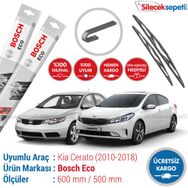 Bosch Eco Kia Cerato 2010-2018 Silecek Takımı