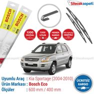 Bosch Eco Kia Sportage 2004-2010 Silecek Takımı