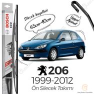 Bosch Eco Peugeot 206 1999 - 2012 Ön Silecek Takımı