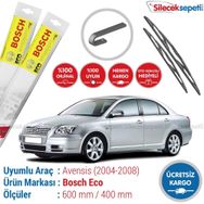 Bosch Eco Toyota Avensis 2004-2008 Silecek Takımı