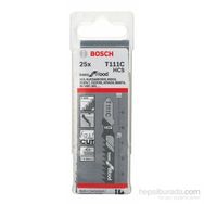 Bosch Ekonomik Seri Ahşap İçin T 111 C 25 Li Paket Dekupaj Testeresi Bıçağı