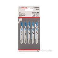 Bosch Ekonomik Seri Inox Paslanmaz Çelik İçin T 118 EFS Dekupaj Bıçağı - 5'li Paket Testere