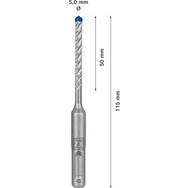 Bosch Expert 5x50x115 mm SDS Plus-7X Kırıcı Delici Delme Ucu