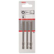 Bosch ExtraHard PZ 1x89 mm 3'lü Vidalama Ucu