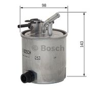 Bosch F026402849 Nissan Navara 06 2.5DCI Pathfinder Yakıt Filtresi