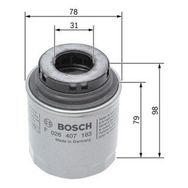 Bosch F026407183 Yağ Filtresi