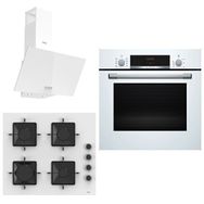 Bosch & Ferre Resaon HBF534EW3T - SS206 - D087 Beyaz 3'lü Ankastre Set