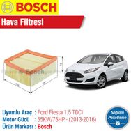 Bosch Ford Fiesta 1.5 TDCI 2013 2016 Filtre Bakım Seti