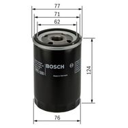 Bosch Ford Focus 1.6 1998-2005 Yağ Filtresi
