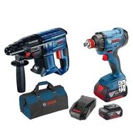 Bosch GDX 180-LI Somun Sıkma - GBH 180-LI Kırıcı Delici - Akü ve Çantalı Makine Seti