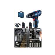 Bosch GSB 120'li Darbeli Matkap Vidalama ve 103 Parça Uç Seti