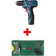 Bosch GSR 120'li Akülü Vidalama Makinesi X-Line 15 Parça Set