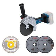 Bosch Gws 180'li 18V 4Ah Tek Akülü Taşlama Makinesi