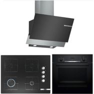 Bosch HBF514BB1T - POP7C6O12O - DWK65AD60R Siyah 3'lü Ankastre Set