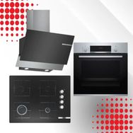 Bosch HBF514BS0T - POP7C6O12O - DWK65AD60R Ankastre Set