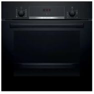 Bosch HIF534EB0T Serie 4 Buhar Destekli 60x60 cm Siyah Ankastre Fırın