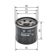 Bosch Honda Civic FD6 1.6 2006-2011 Yağ Filtresi