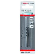 Bosch HSS-PointTeQ DIN 338 2.5 mm 2'li Metal Matkap Ucu
