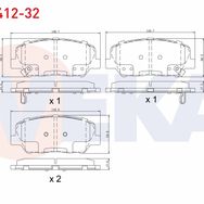 Bosch Hyundai i30 1.6GDI 2011-2016 Ön Fren Balatası