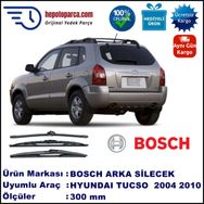 Bosch Hyundai Tucson JM 2004-2010 300 mm Arka Silecek
