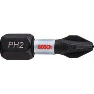 Bosch Impact Control Serisi PH2x25 mm 2'li Vidalama Ucu