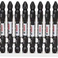 Bosch Impact Ctrl ÇiftTaraf 8'li PH2-PZ2,65 mm Matkap Ucu
