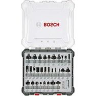 Bosch Karışık Şaftlı 8 mm 30'lu Set Freze Ucu Seti