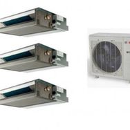 Bosch Multi Kanallı Inverter Klima 21000 BTU 1 Dış + 3 İç Ünite (9+9+9)