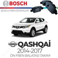 Bosch Nissan Qashqai 2014 - 2017 Ön Fren Balata Takımı