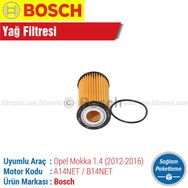 Bosch Opel Mokka 1.4 2012-2016 Yağ Filtresi
