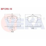 Bosch Opel Vectra B 2.0 1995-2002 Ön Fren Balatası