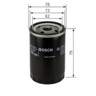 Bosch Opel Vectra C 1.6 2003-2008 Yağ Filtresi