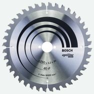 Bosch OPW 250x30 mm 40D Daire Testere Bıçağı