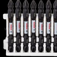 Bosch PH2/PZ2 65 mm 8'li Impact Control Serisi Çift Taraflı Mıknatıslı Vidalama Ucu