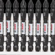 Bosch PH2/PZ2 65 mm 8'li Impact Control Serisi Çift Taraflı Vidalama Ucu