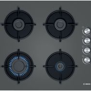 Bosch POP6C9O10O Serie | 2 Gazlı Ocak60 cm Sert cam, Antrasit gri