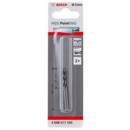 Bosch Professional 2 Adet 2 mm Gri Metal Matkap Uçları