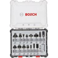 Bosch Profesyonel 15 Parça 8 mm Şaftlı Karışık Freze Ucu