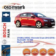 Bosch Rear Chevrolet Cruze 2012-2018 Arka Silecek