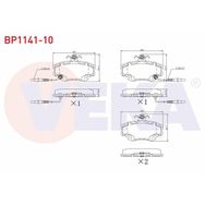 Bosch Renault Clio II 1.6 1998-2007 Ön Fren Balatası