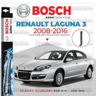 Bosch Renault Laguna 3 Muz 2008-2016 Silecek Takımı