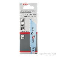 Bosch S 522 BF Flexible Metal İçin 2'li Tilki Kuyruğu Bıçağı