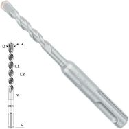 Bosch SDS Plus 1 Taş ve Beton 6x50x110mm Matkap Ucu