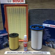 Bosch Seat Leon 1.6 TDI 2013 2017 Filtre Bakım Seti