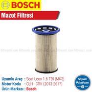 Bosch Seat Leon 1.6 TDI Mazot Filtresi