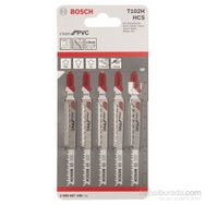 Bosch T102H 5'li Paket Dekupaj Testeresi Bıçağı