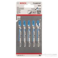 Bosch T118EOF 5'li Paket Dekupaj Testeresi Bıçağı