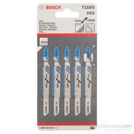 Bosch T118G 5'li Paket Dekupaj Testeresi Bıçağı